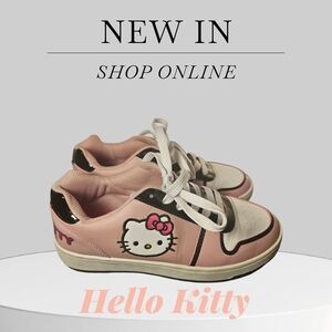 Hello Kitty Pink and White Womens  Sneakers